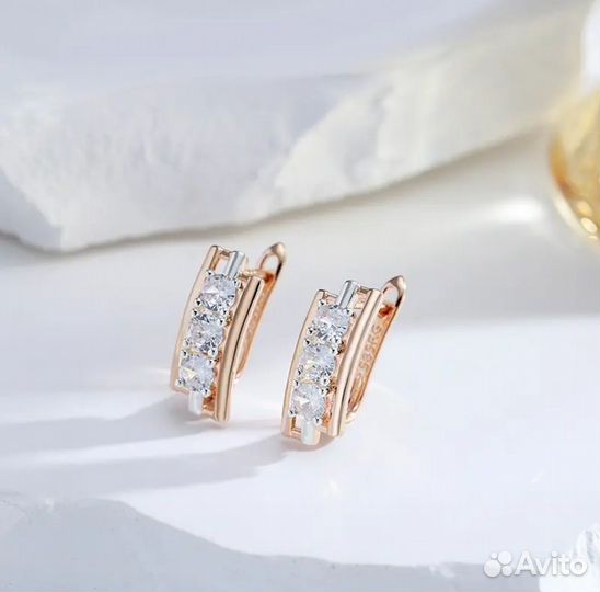 Серьги - капельки