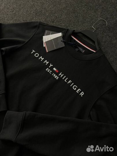 Свитшот Tommy Hilfiger 1985 черный