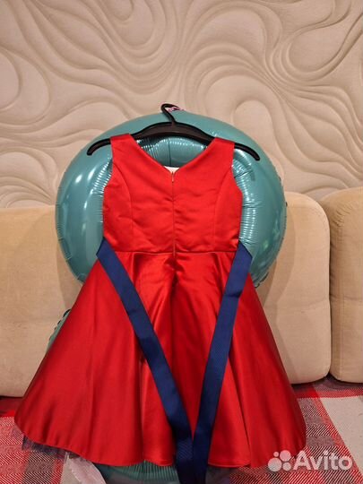 Платье для девочки 98/104 (+кофта, +туфли)