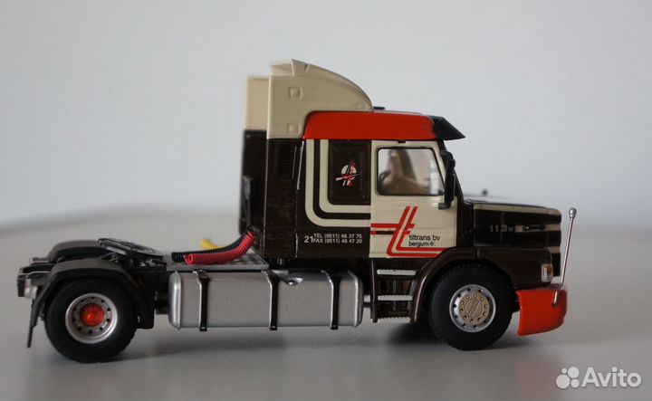 1/50 тягач Scania грузовик 1:50 редкий Tilt WSI