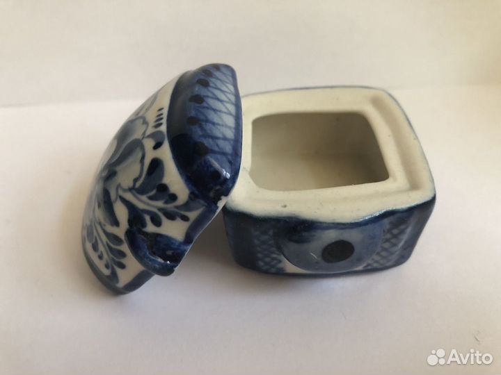 Шкатулка Гжель в ассортименте