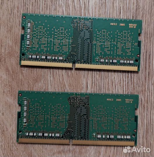 Оперативная память Samsung sodimm DDR4 4Gb x 2