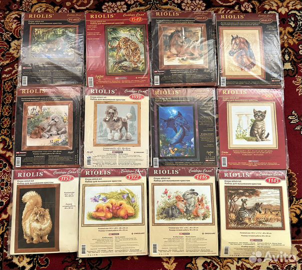 Риолис RTO Алиса Овен наборы для вышивания новые