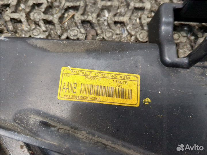 Вентилятор радиатора Chevrolet Aveo (T300) 2011, 2