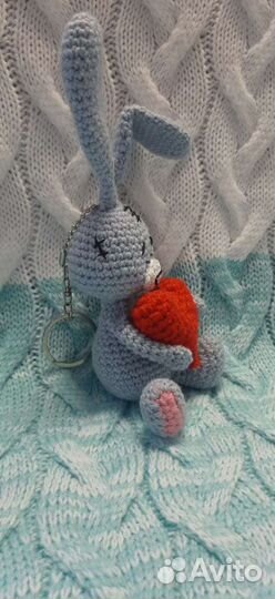 Зайка-брелок