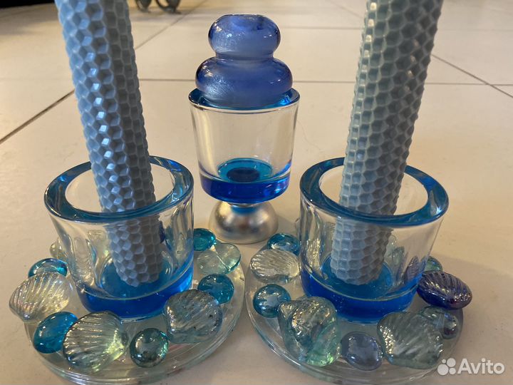 Подсвечники и аромалампа