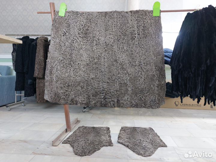 Полотно под крой шубы каракуль