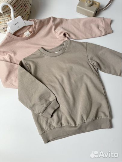 Свитшот комплект на девочку h&m 86 92