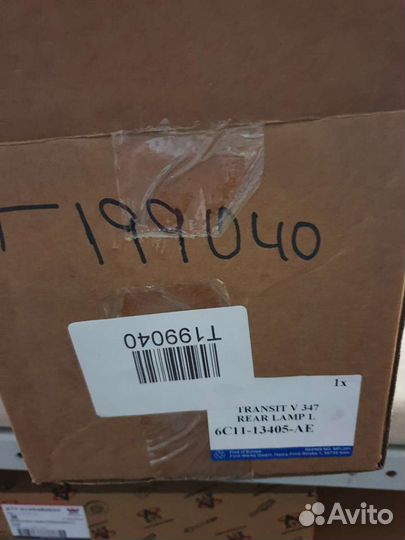 Фонарь задний левый ford transit 2006-2014