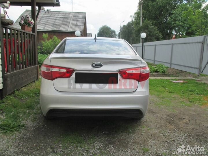 Лип-Спойлер Sport для Kia Rio 3 седан