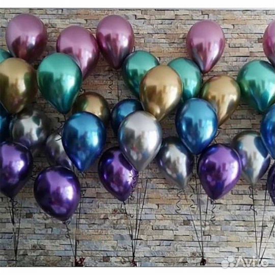 Воздушные шары, надуваем с гелием