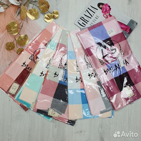 Платок Клетка