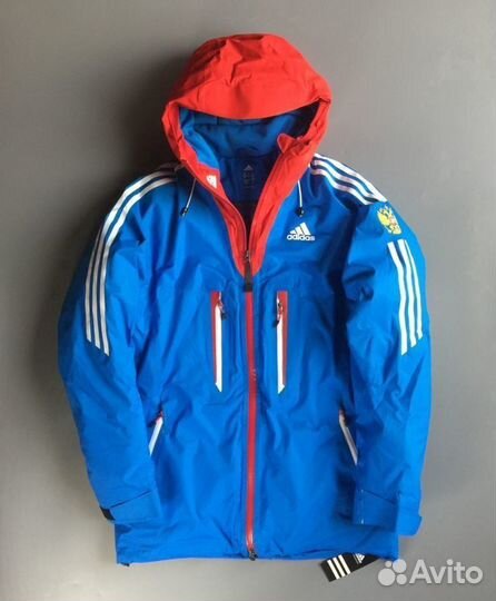 Теплый костюм adidas экипировка команды России RUS