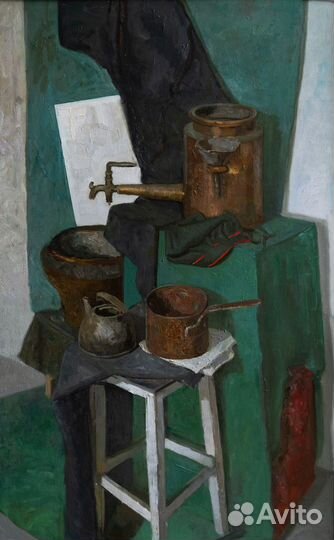 Зелёный натюрморт