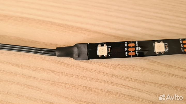 Новая Светодиодная Argb лента 50 см 5V 3 PIN