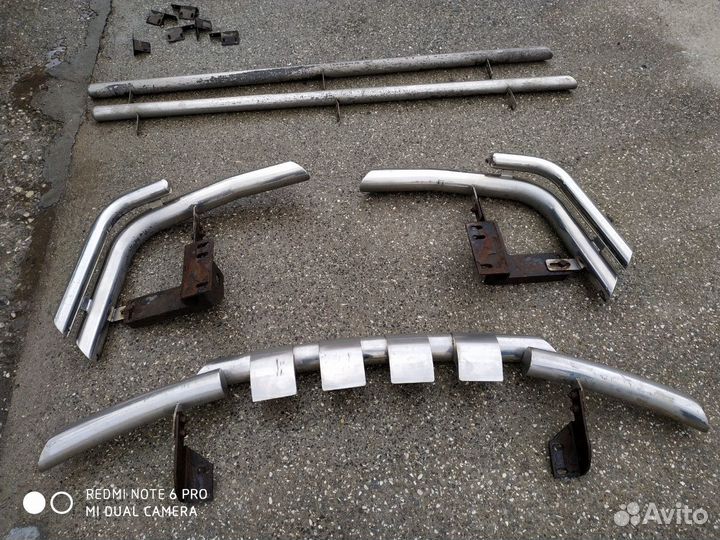 Кенгурятник на Ленд Крузер (Обвес)