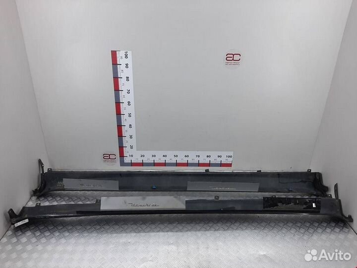 Комплект накладок на пороги(внутренние) Maserati 5