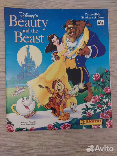 Альбом для наклеек Красавица и Чудовище