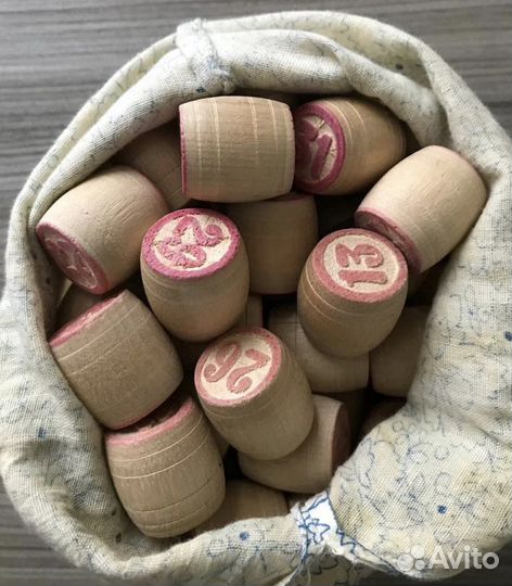 Бочонки от советского лото