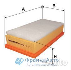 Фильтр воздушный Citroen C5, Peugeot 407 2.0/2.2 D