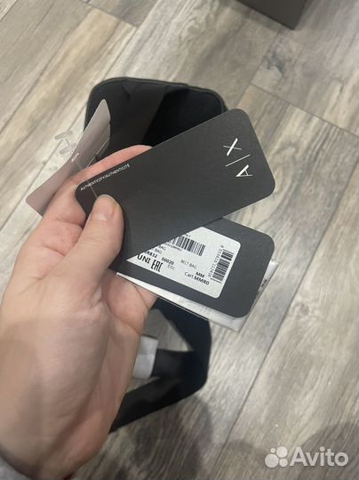 Сумка мужская поясная armani exchange оригинал