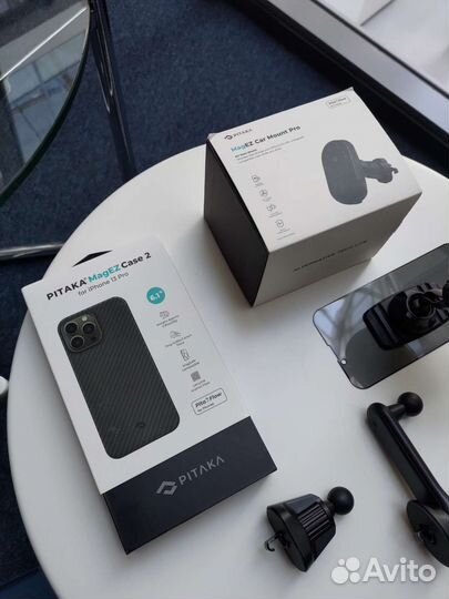 Держатель Pitaka MagEZ Car Mount Pro и чехол