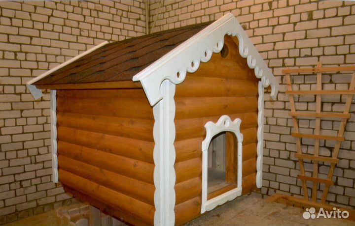 Будка для собаки утеплённая