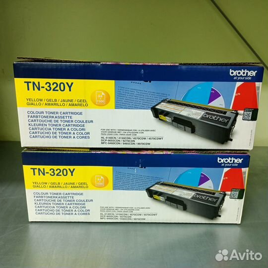 Картриджи Brother TN-320 BK/C/Y/M