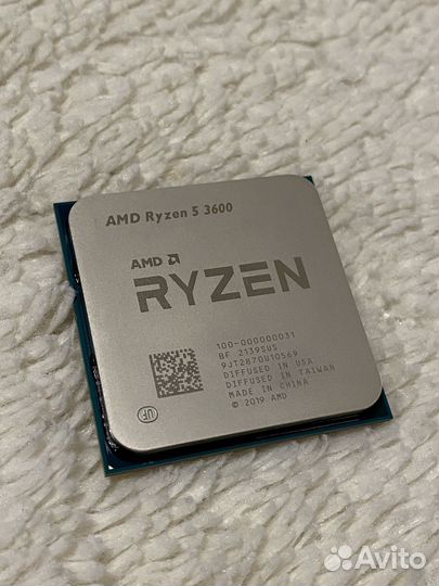 Процессор amd ryzen 5 3600 oem