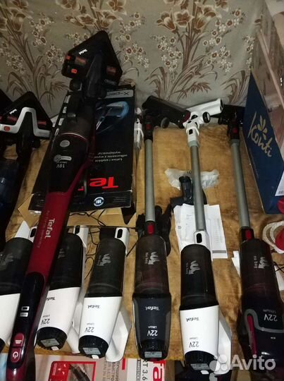 Аккумуляторный пылесос tefal