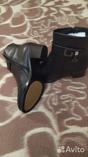 Полуботинки женские, 37 р. натуральная кожа
