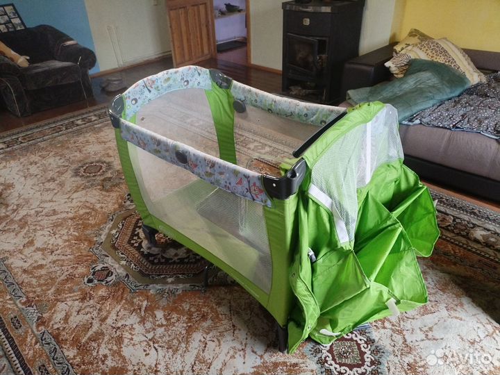 Детская кровать манеж переносная