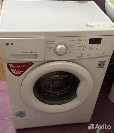 Стиральная машина lg 6 кг