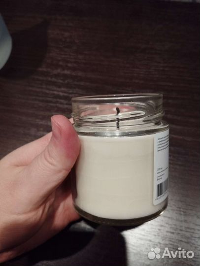 Ароматическая свеча соевый воск