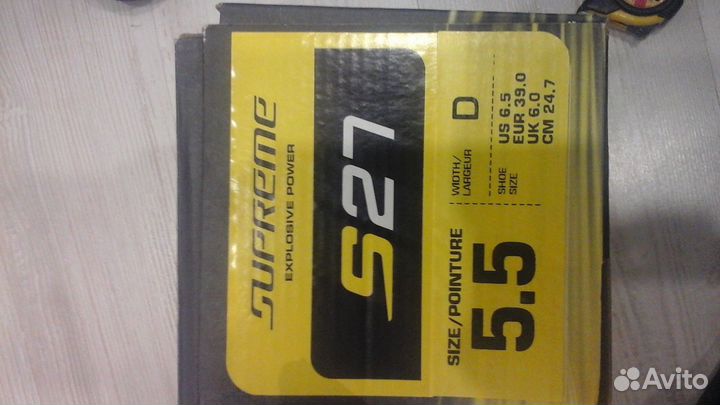 Хоккейные коньки bauer Supreme S27