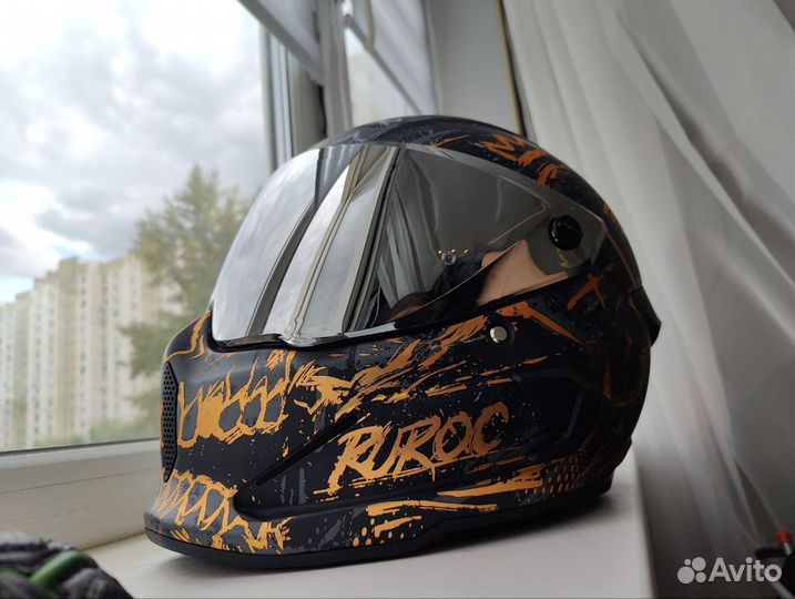 Мотошлем Ruroc Atlas 4.0 Street King - s/m 55-57