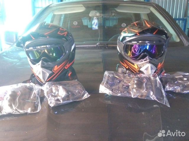 2 Шлема полный комплектности