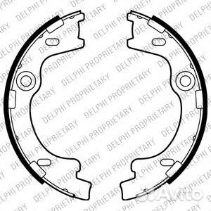 Комлект тормозных накладок