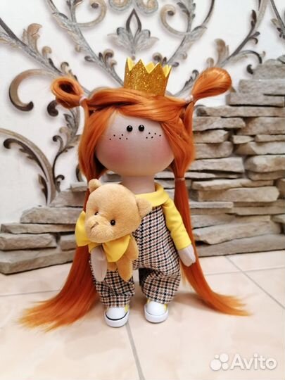 Кукла интерьерная