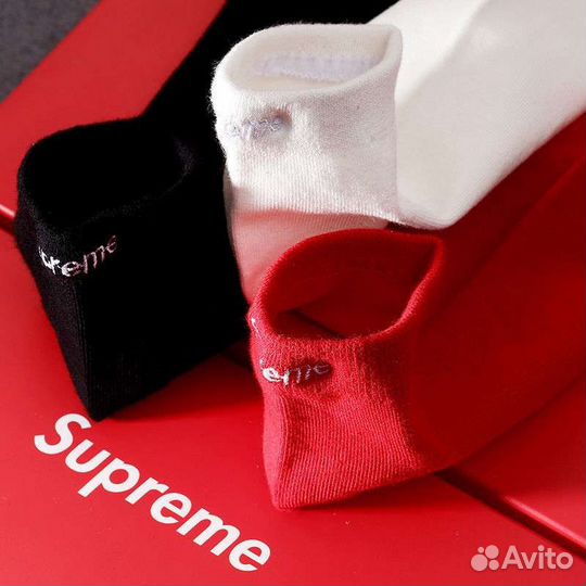 Носки мужские и женские хлопок Supreme р-р38-43