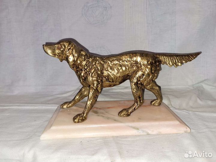 Старая Фигура - Статуэтка Собака