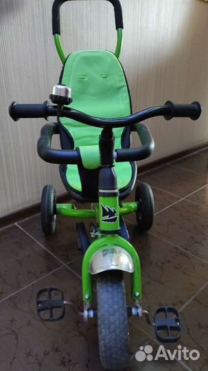 Велосипед с родительской ручкой