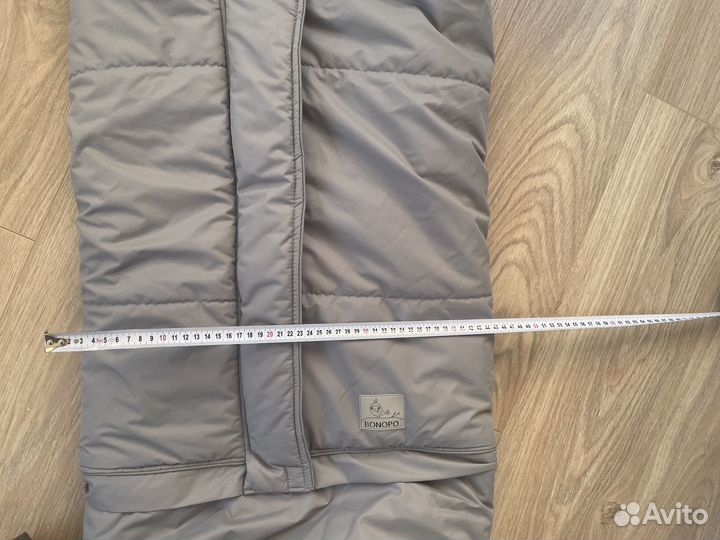 Конверт зимний детский из натуральной овечьей шерс