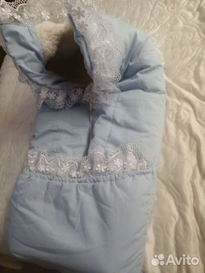 Конверт зимний на овчине