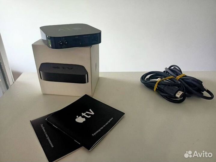Apple Tv Gen 3. Коробка И Комплект
