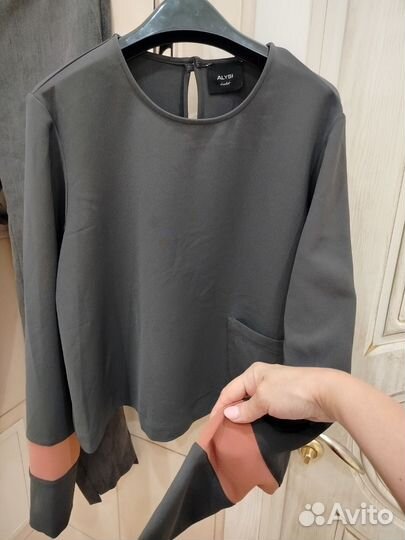 Плотная блуза Alysi Италия 44 размер