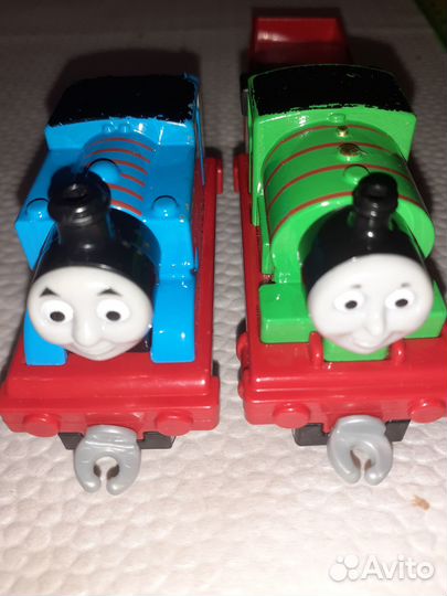 Набор игрушек Маттел Паровоз Томас и Перси