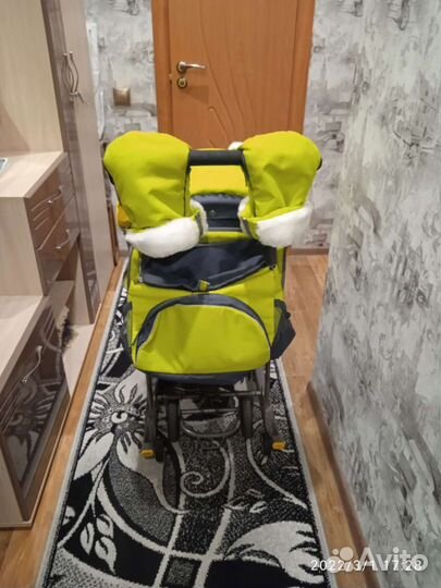 Коляска санки