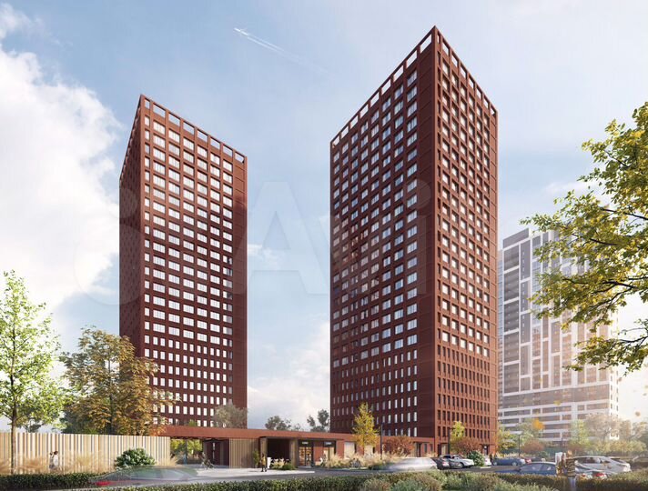 2-к. квартира, 52,9 м², 7/25 эт.