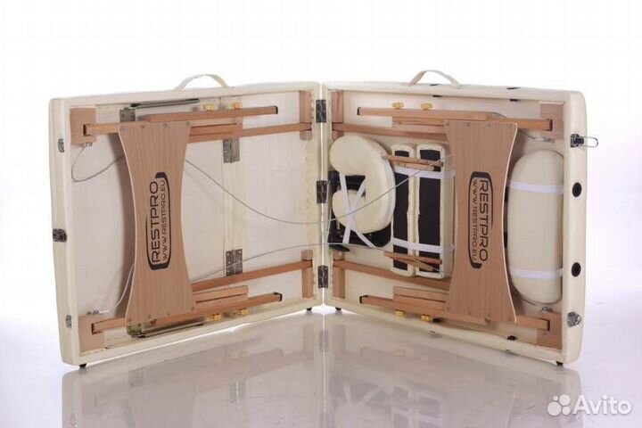 Складной массажный стол restpro Classic 3 Cream